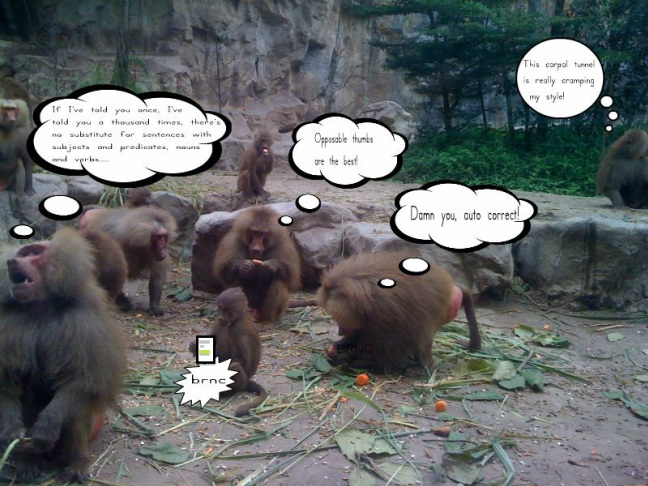 Monkeys with Smartphones